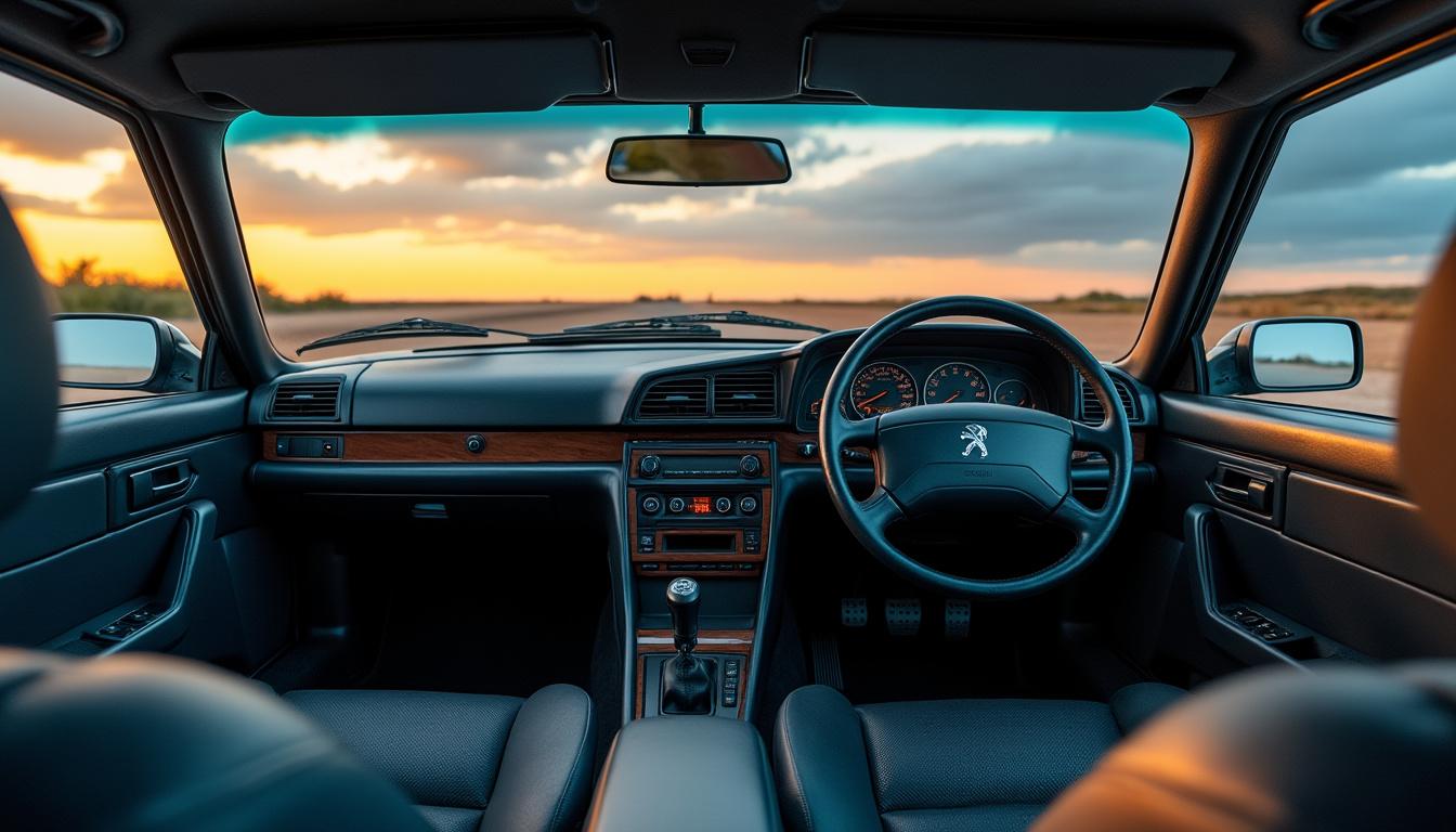 découvrez l'intérieur élégant de la peugeot 604, où le style raffiné rencontre une fonctionnalité exceptionnelle pour offrir un confort et une expérience de conduite incomparables.