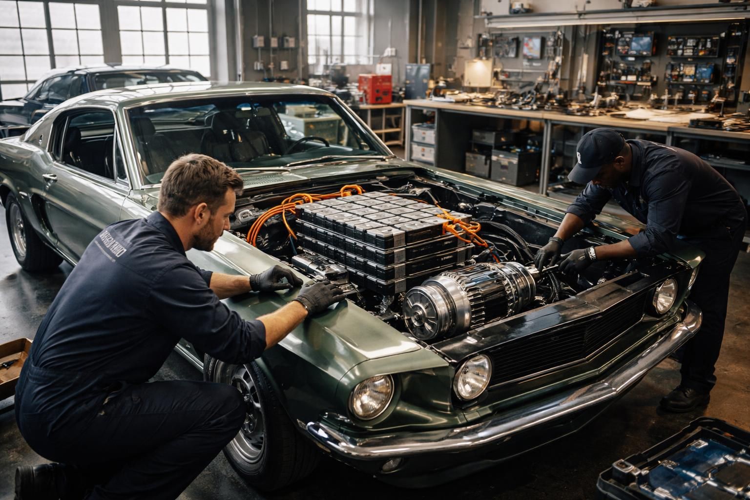 découvrez comment un garage spécialisé en rétrofit électrique transforme des véhicules anciens en voitures modernes et écologiques, alliant patrimoine et innovation pour un avenir durable.