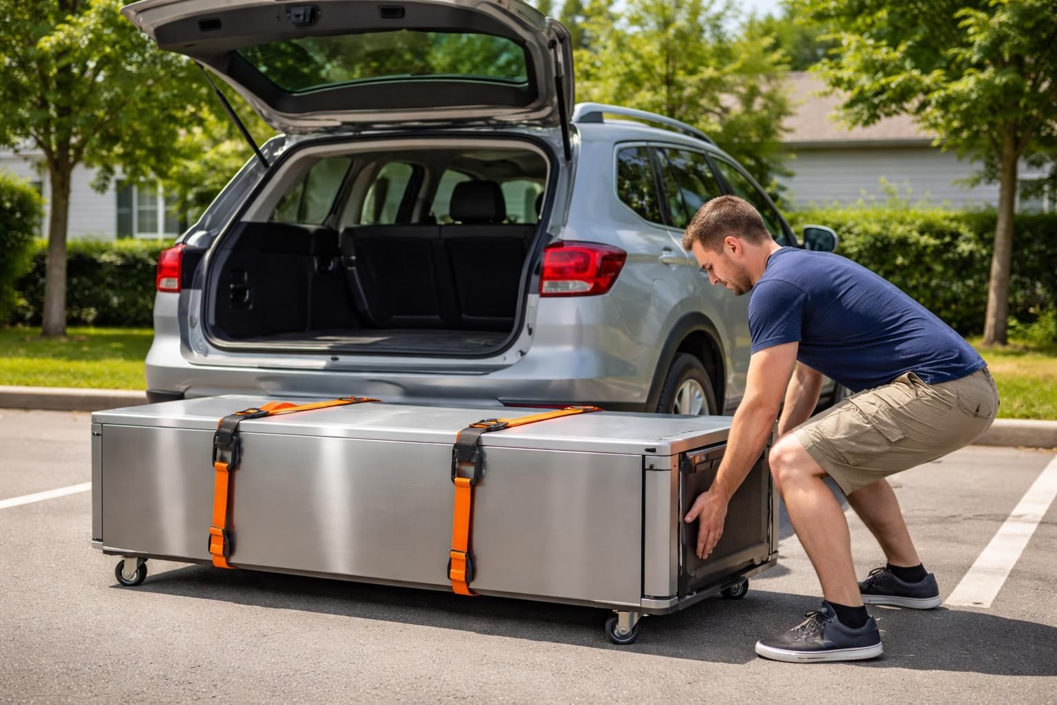 découvrez les étapes essentielles pour transporter un frigo couché dans une voiture en toute sécurité et éviter tout dommage lors du déplacement.