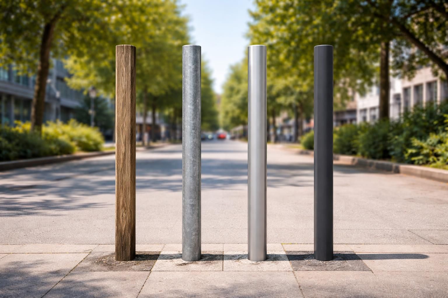 découvrez comment les différents matériaux des poteaux de signalisation extérieurs impactent leur durabilité et leur performance face aux intempéries.