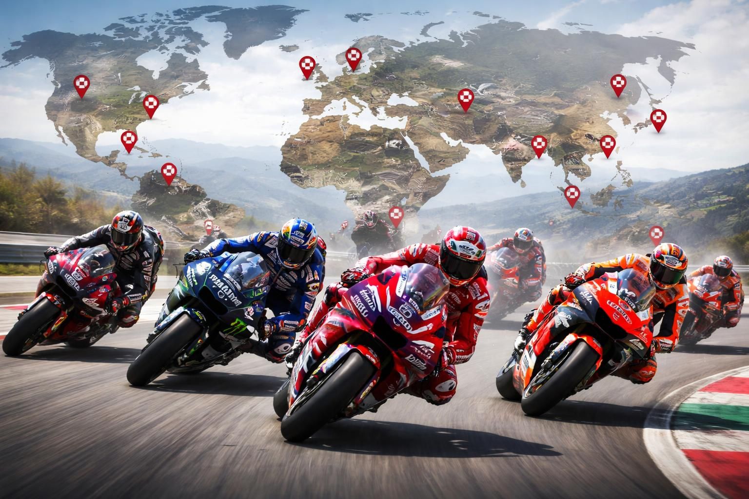 découvrez un aperçu complet du calendrier motogp ainsi que des pilotes en lice pour la saison, avec toutes les dates clés et les favoris à suivre.